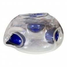 Clear Murano glass bowl